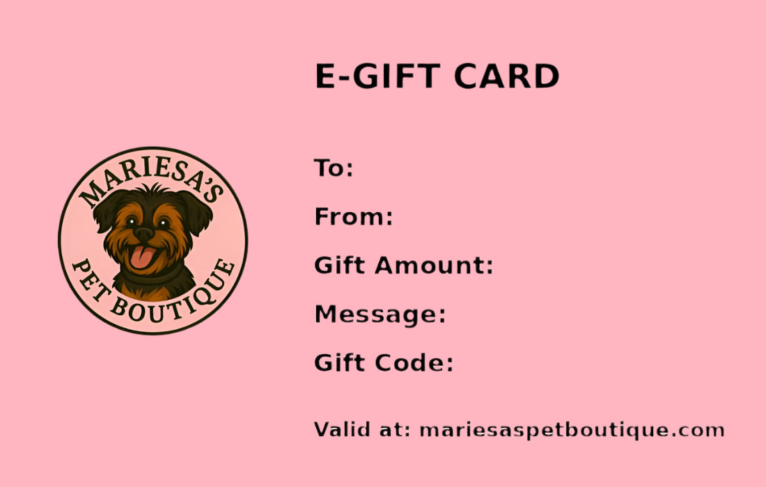 Mariesa's Pet Boutique Gift Card