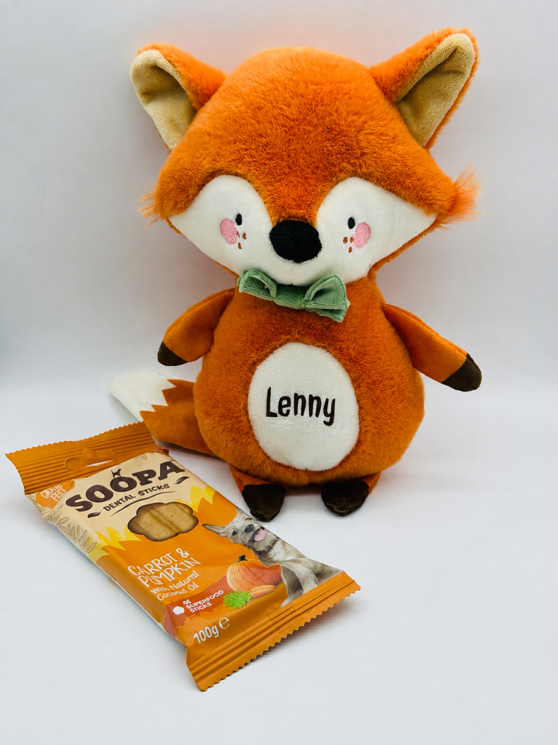 Personalised Autumn Fox Teddy