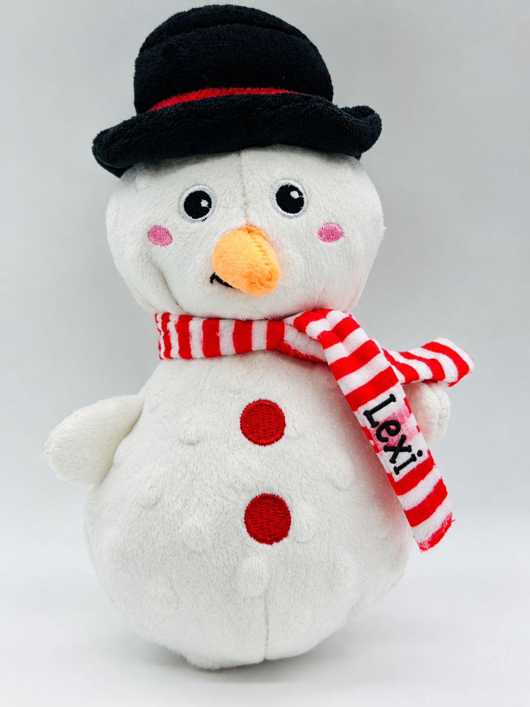Personalised Christmas Dog Gift Box With Snowman or Gingerbread Man