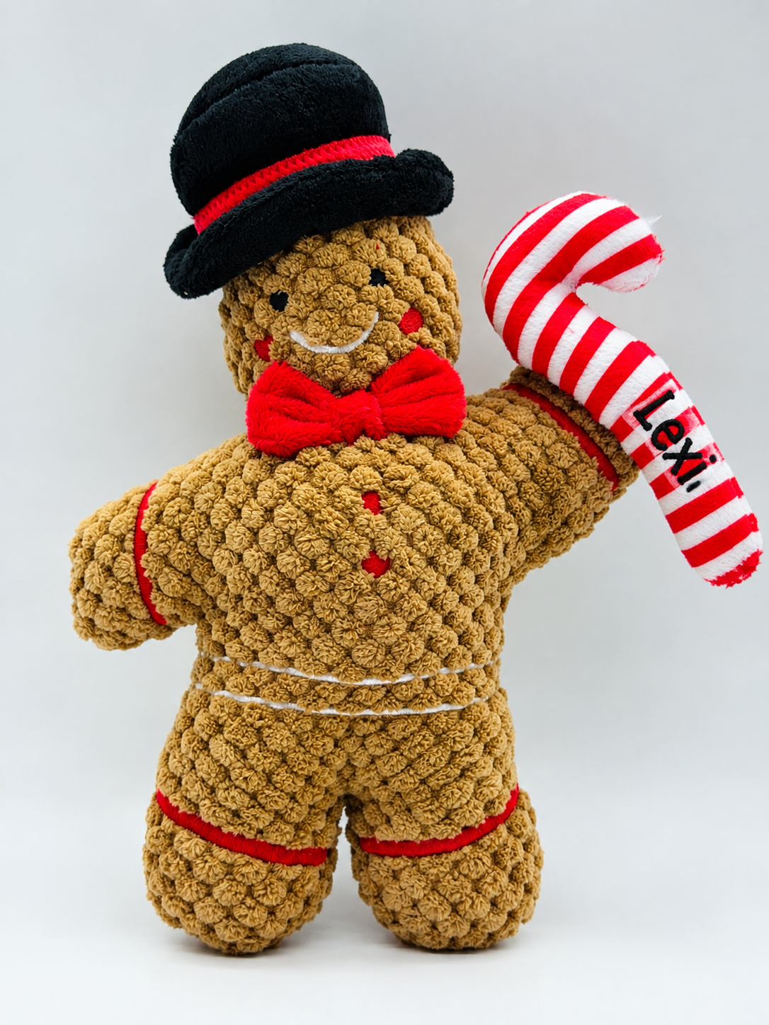 Personalised Christmas Dog Gift Box With Snowman or Gingerbread Man