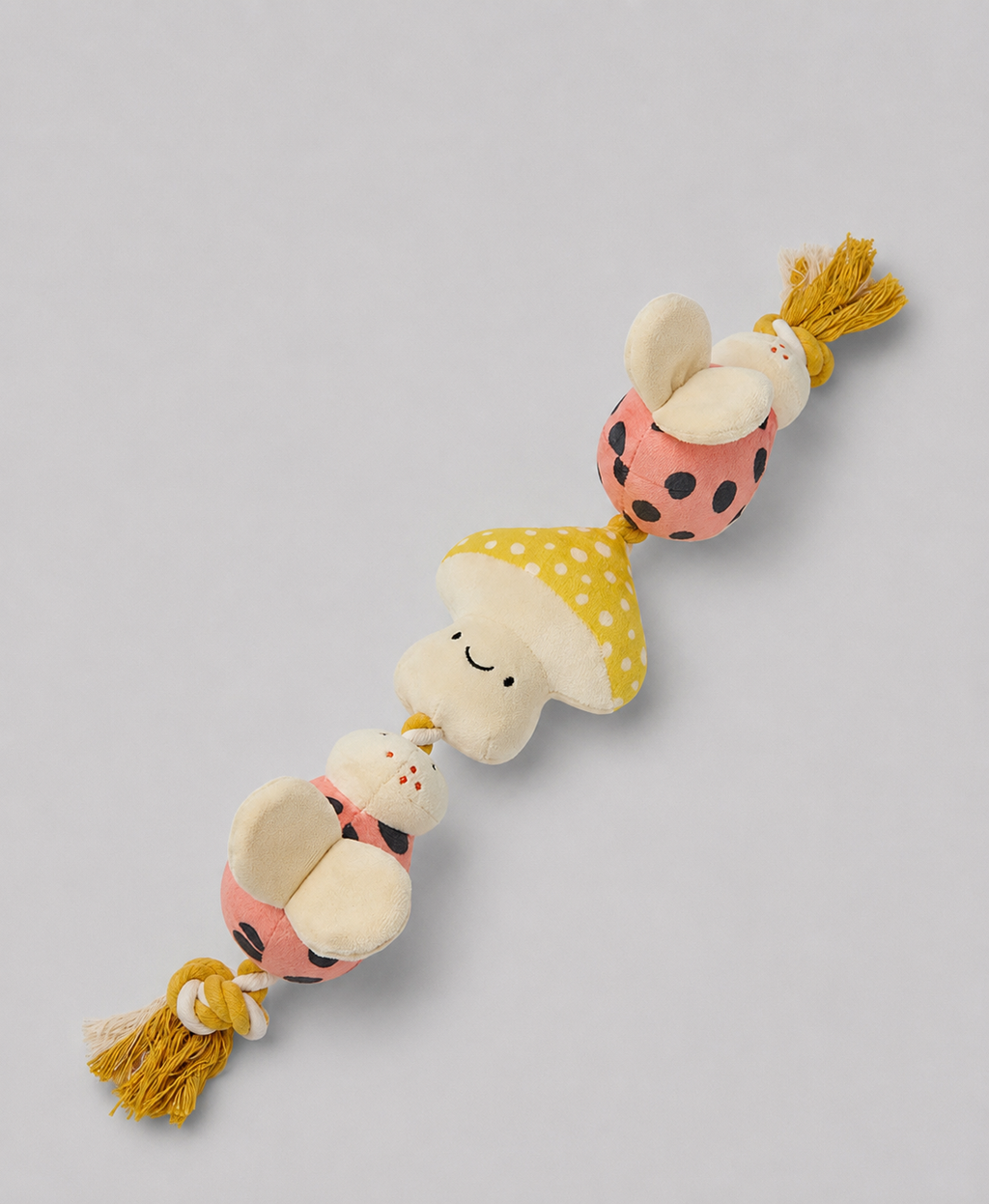 Personalised puppy and small dog rope toy