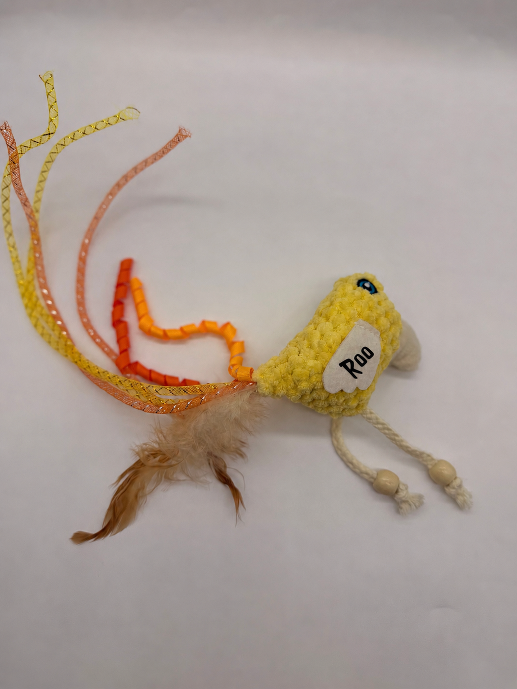 Personalised Catnip Bird Cat Toy