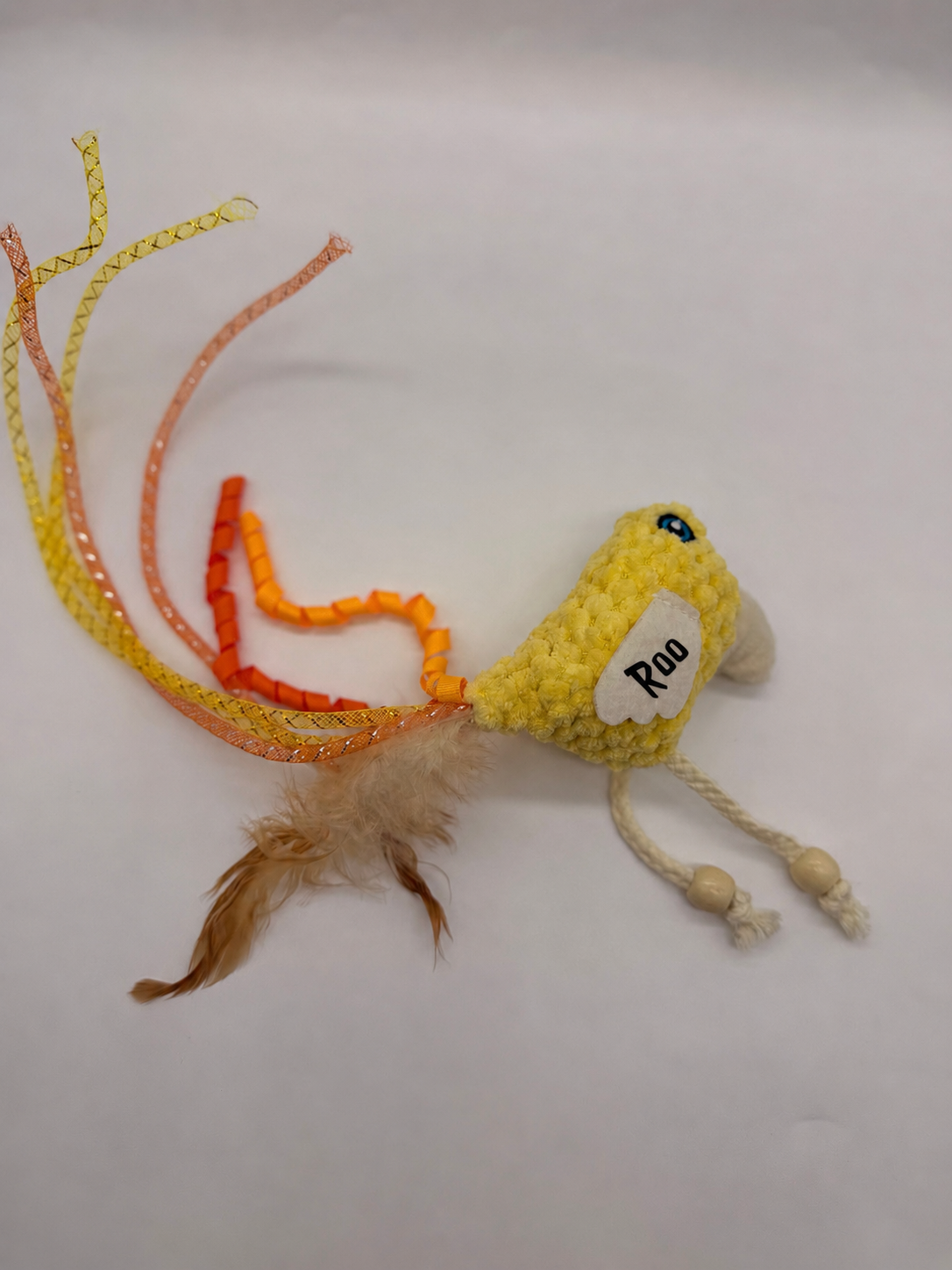 Personalised Catnip Bird Cat Toy