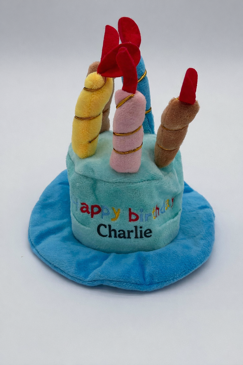 Personalised pet birthday hat