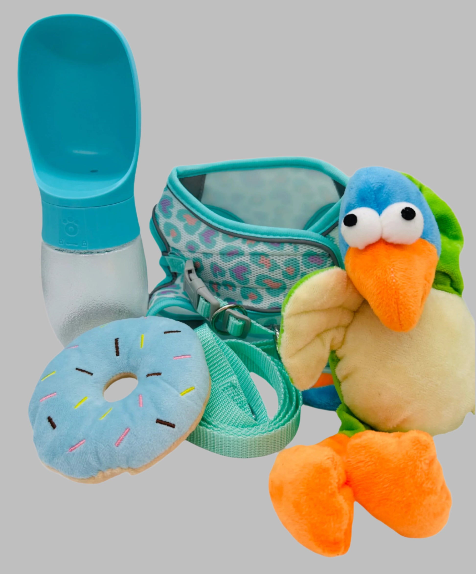 Paws and Presents Extra-Small Breeds with harness, lead, bandana and toys