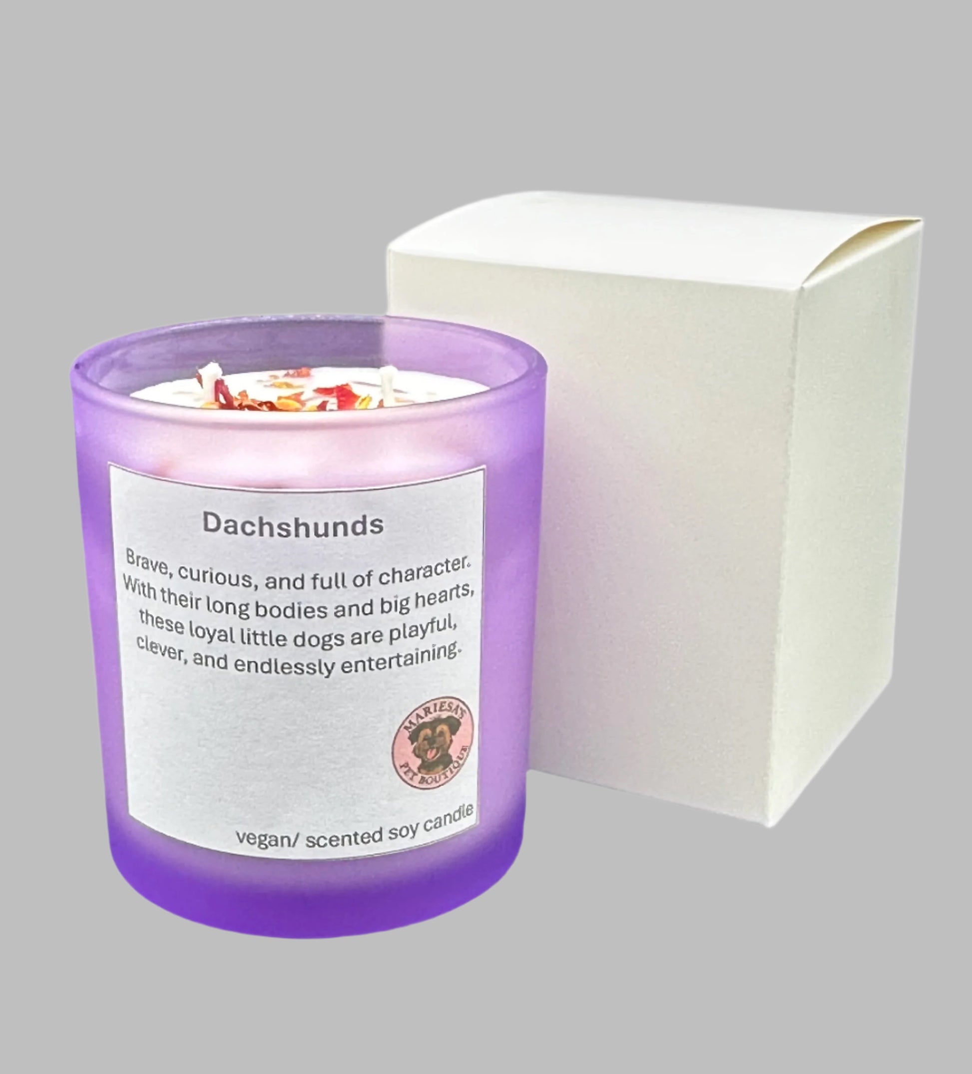 Pet Lovers Scented Soy Candle - Favourite Breed