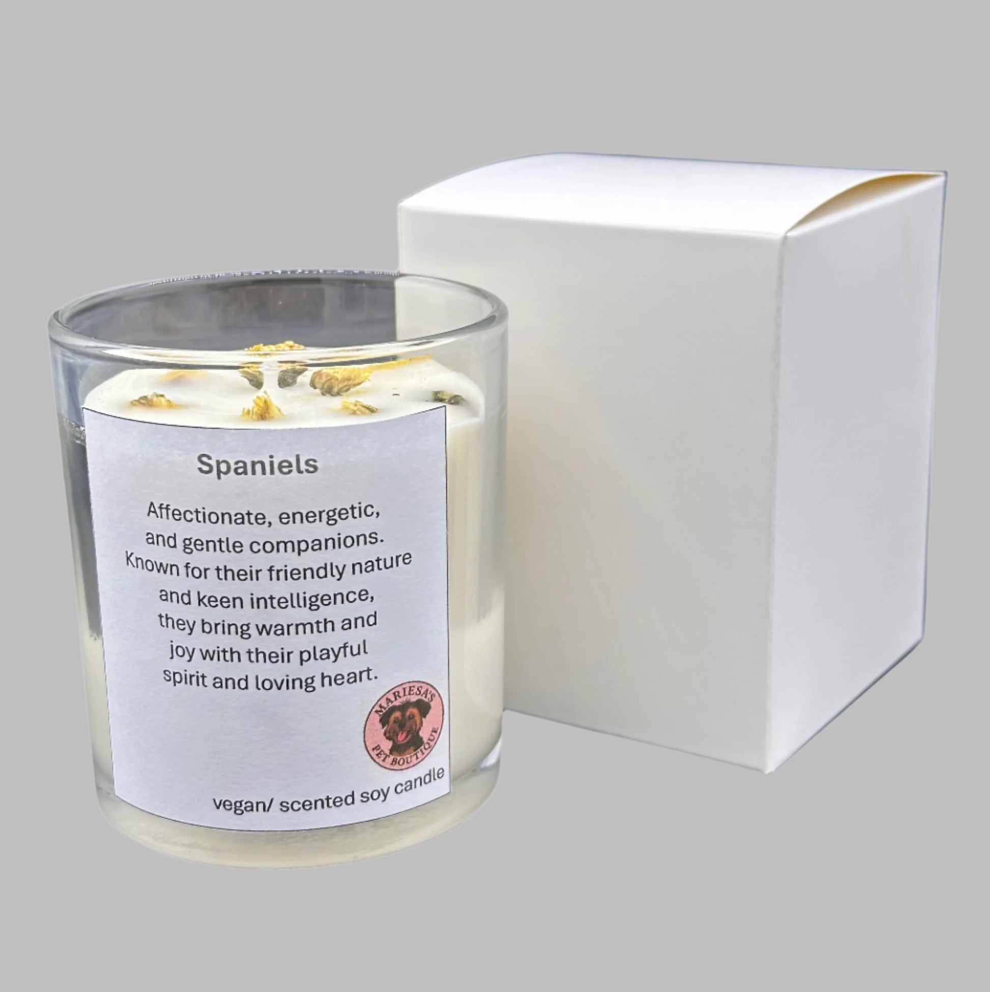 Pet Lovers Scented Soy Candle - Favourite Breed