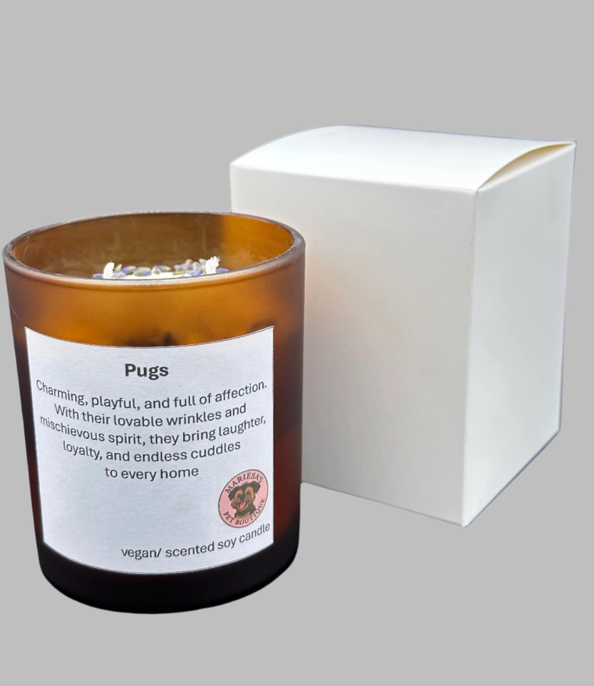 Pet Lovers Scented Soy Candle - Favourite Breed