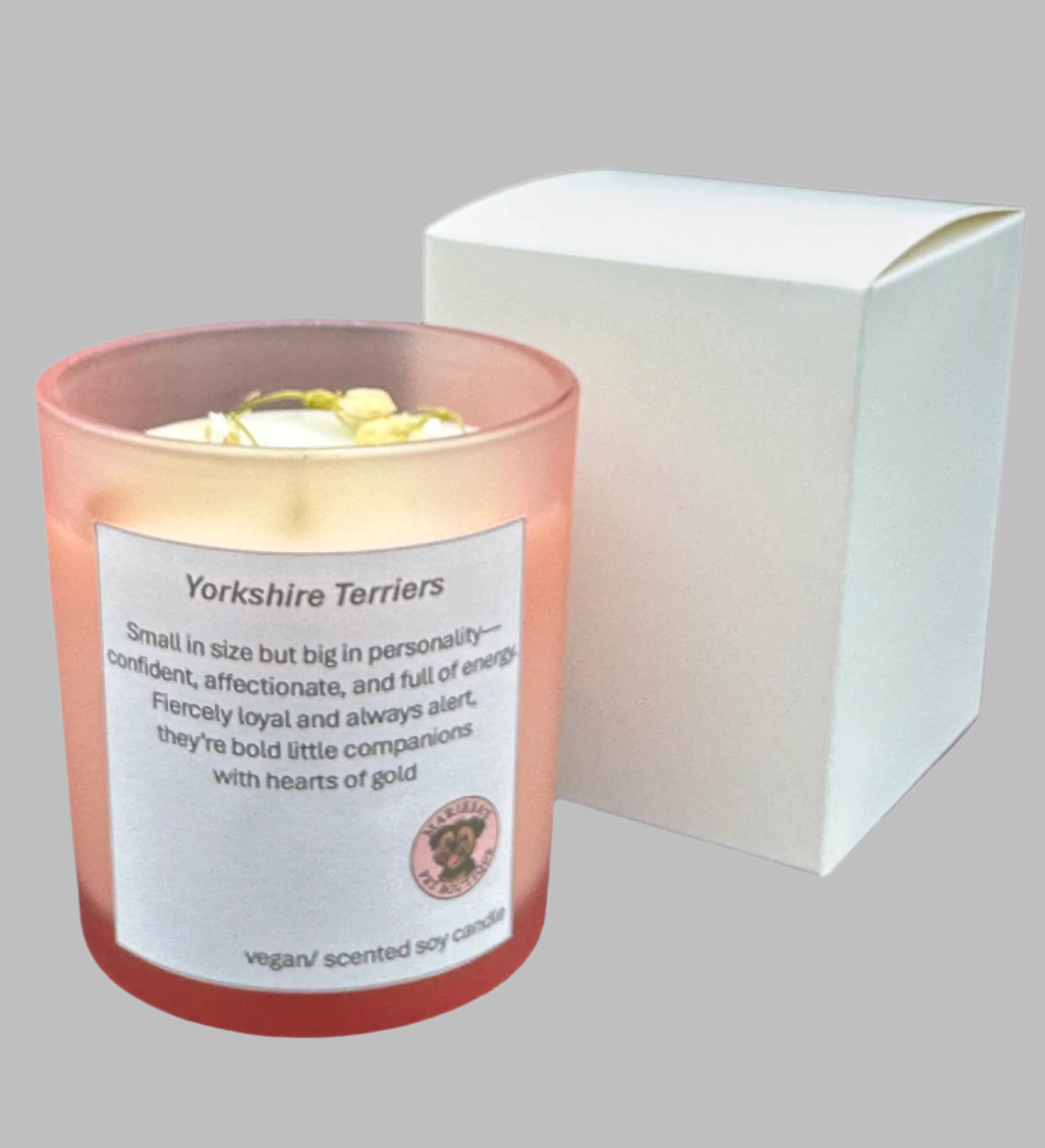 Pet Lovers Scented Soy Candle - Favourite Breed