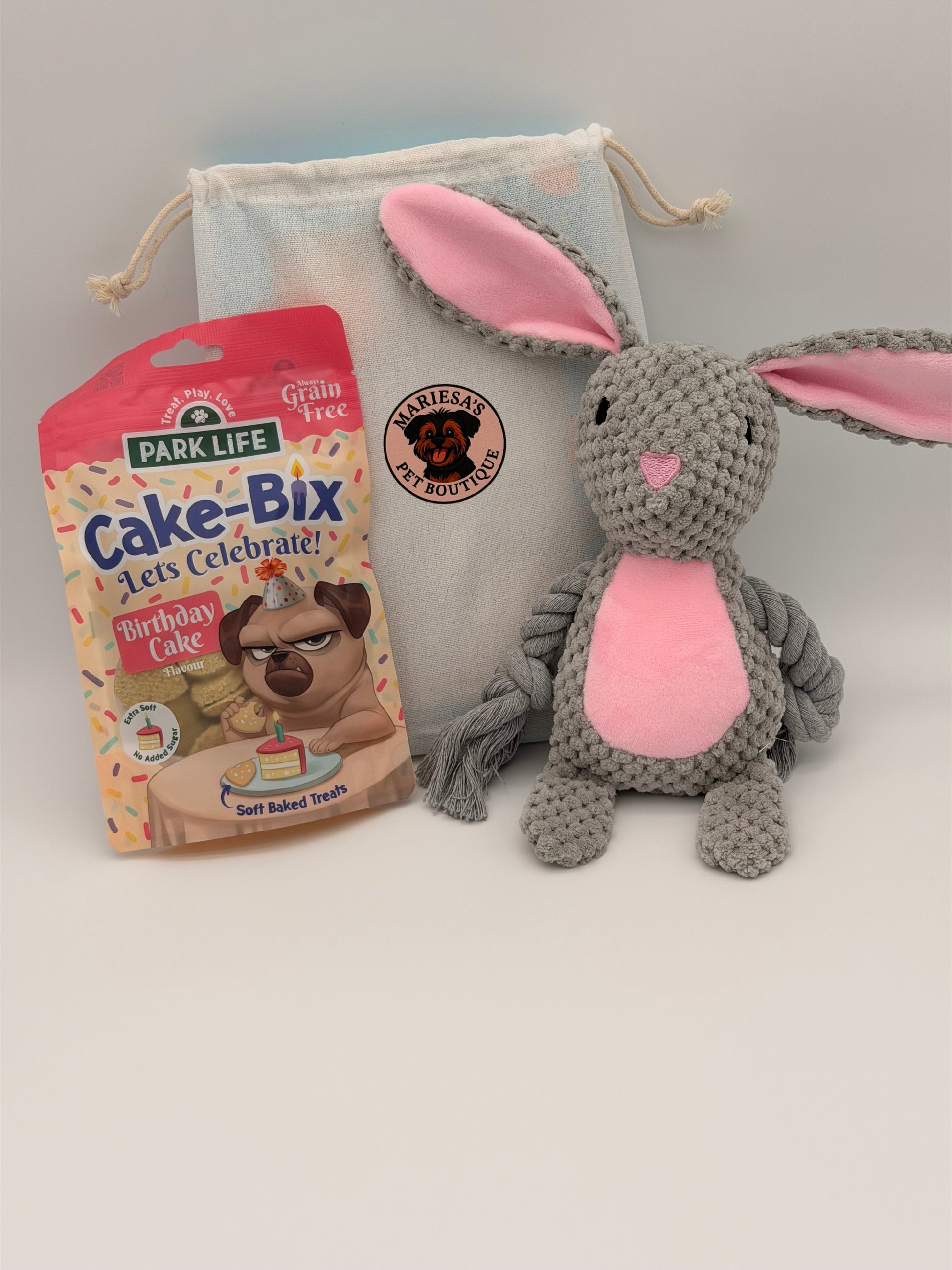 Personalised Teddy Birthday Pet Gift Set