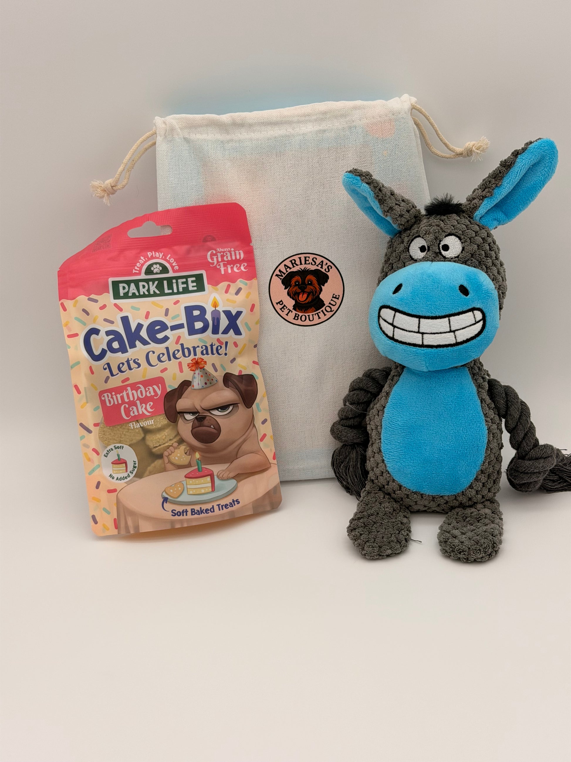 Personalised Teddy Birthday Pet Gift Set