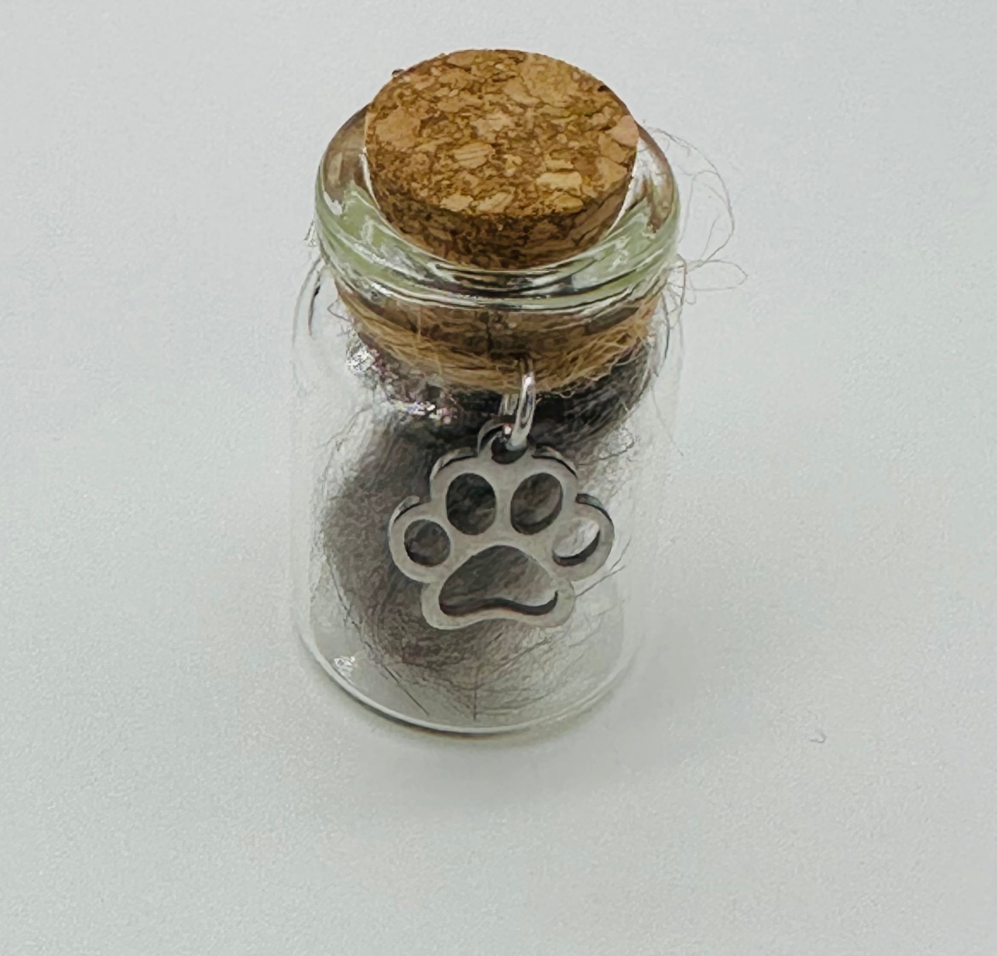 Pet Memorial Keepsake Box with wooden photo frame, candle, sign, glass keepsake bottle and more