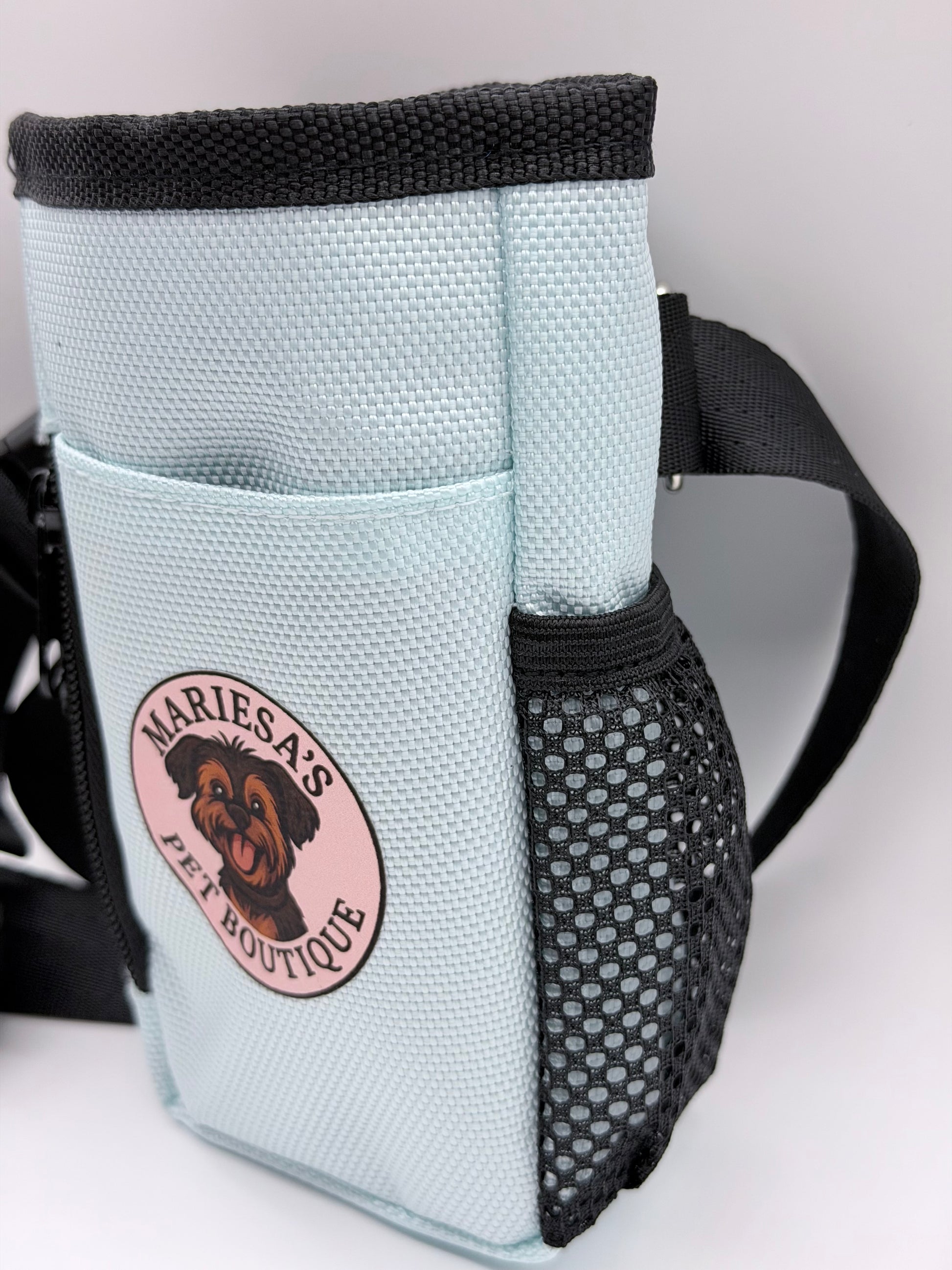Personalised Dog Treat Pouch | Walking Bag with Poo Bag Dispenser