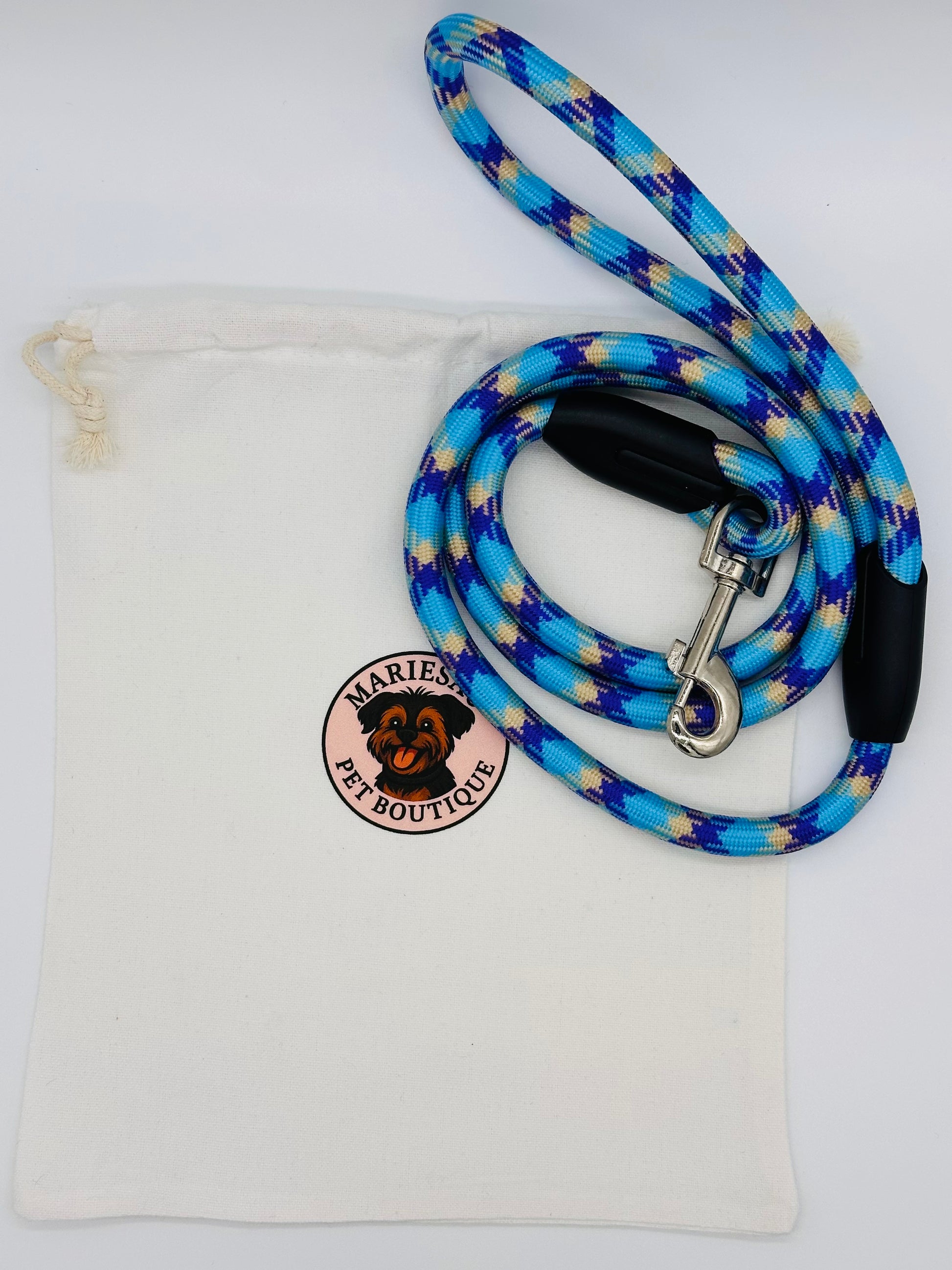 Rope Dog Leash with carry bag