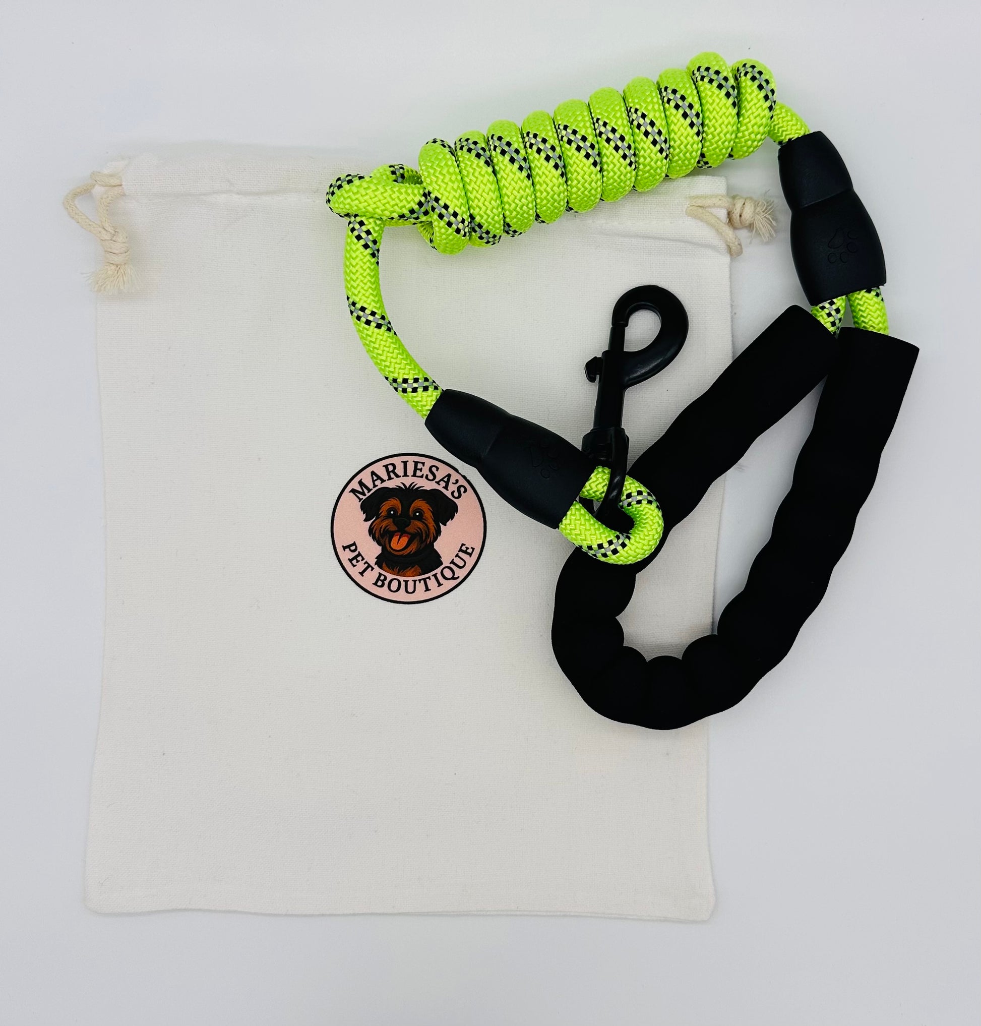 Rope Dog Leash with carry bag