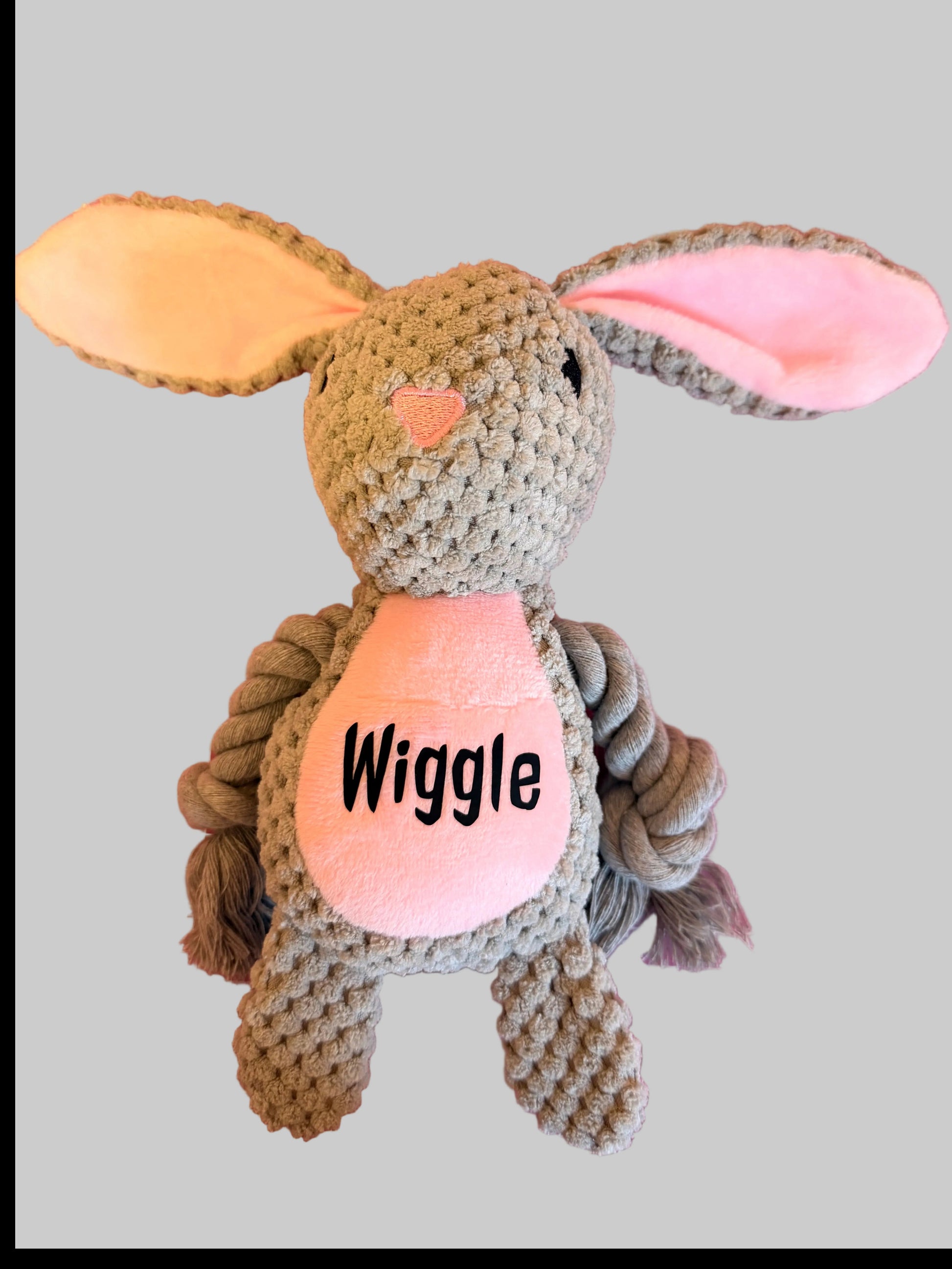 Personalised Plush Dog Toy
