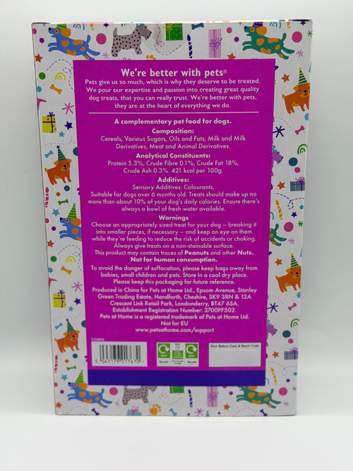Dog Birthday Biscuit Selection Box