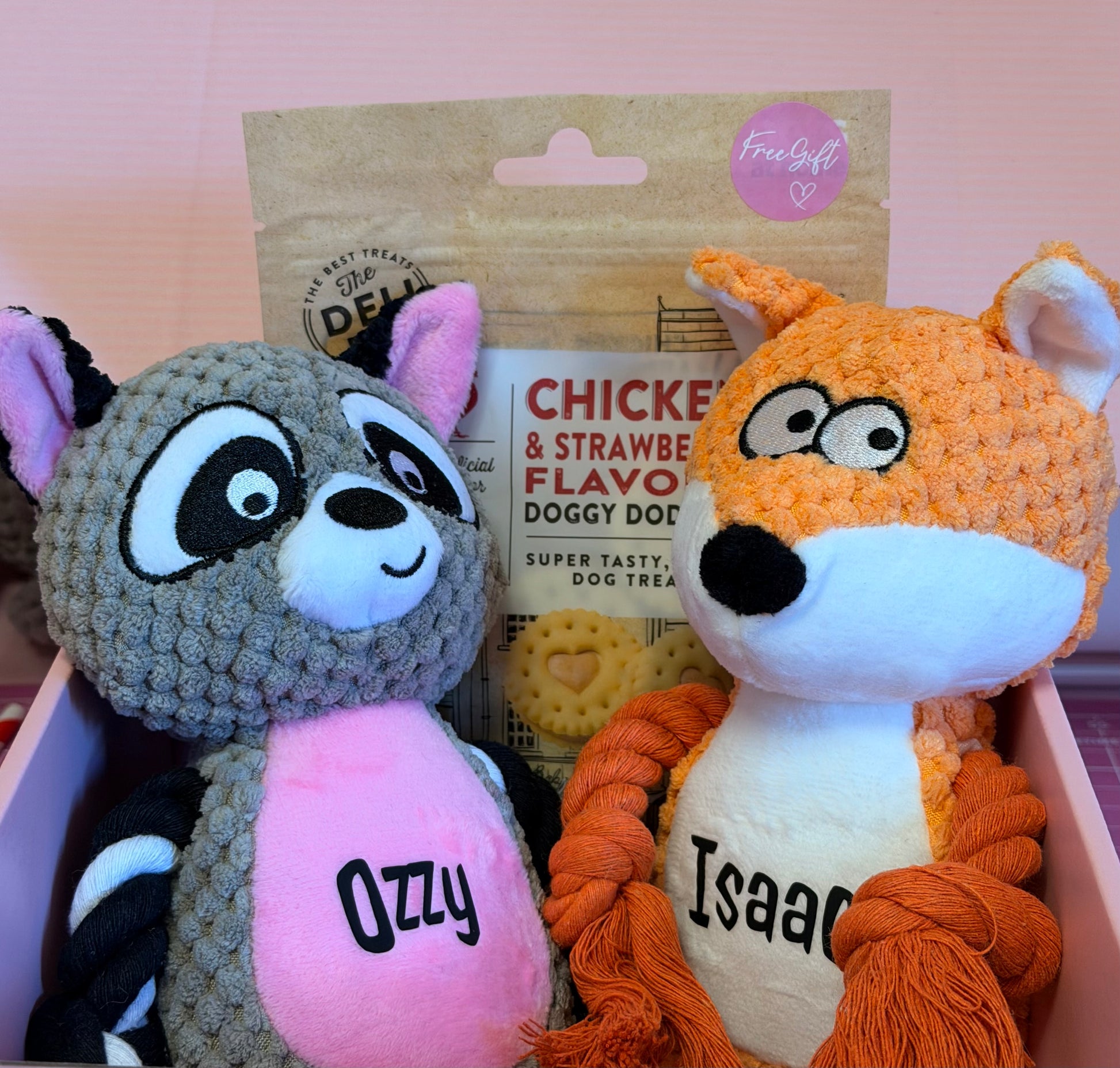 Personalised Plush Dog Toy