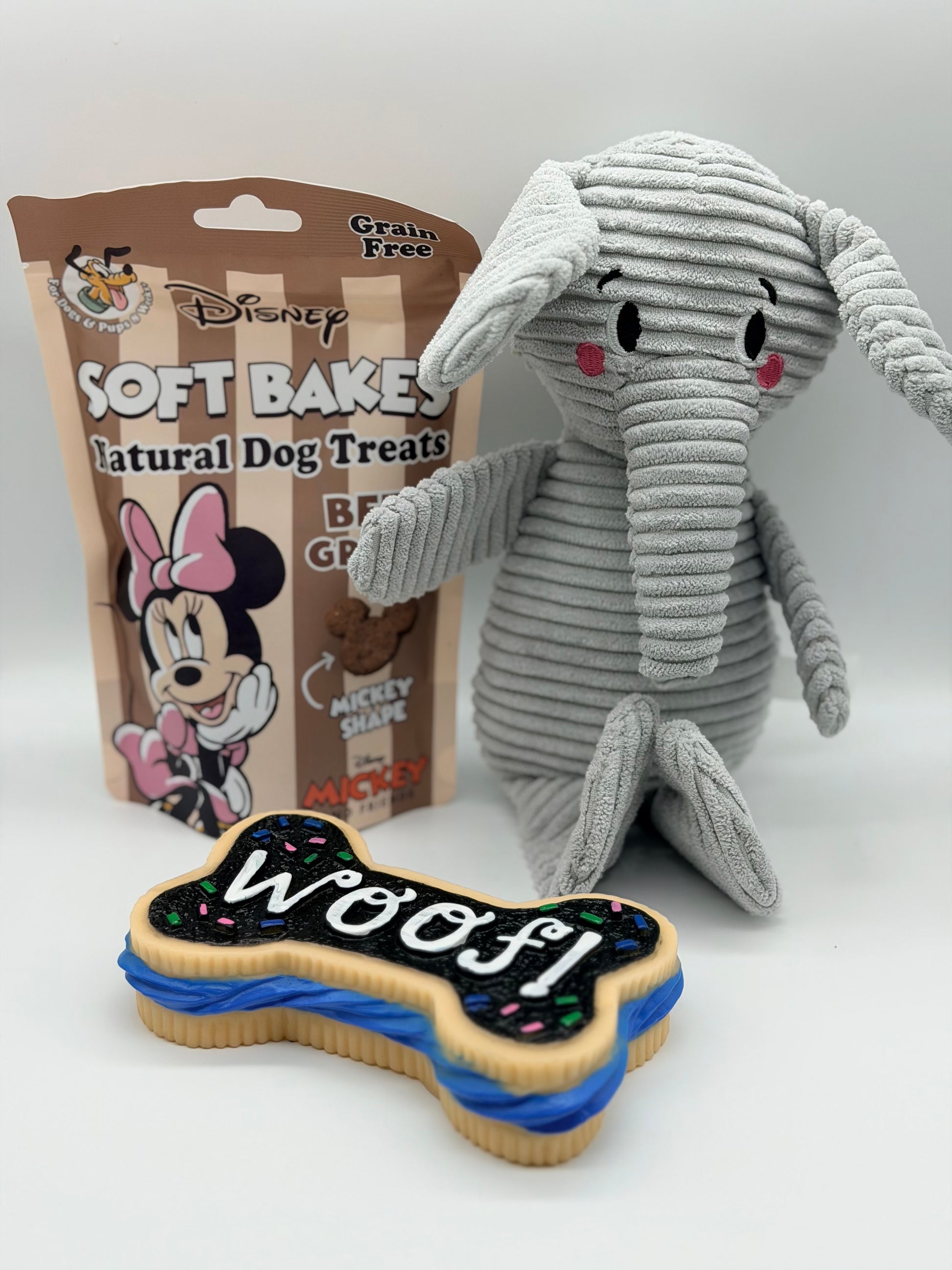 Personalised Plush Dog Toy l Elephant or Dog Set