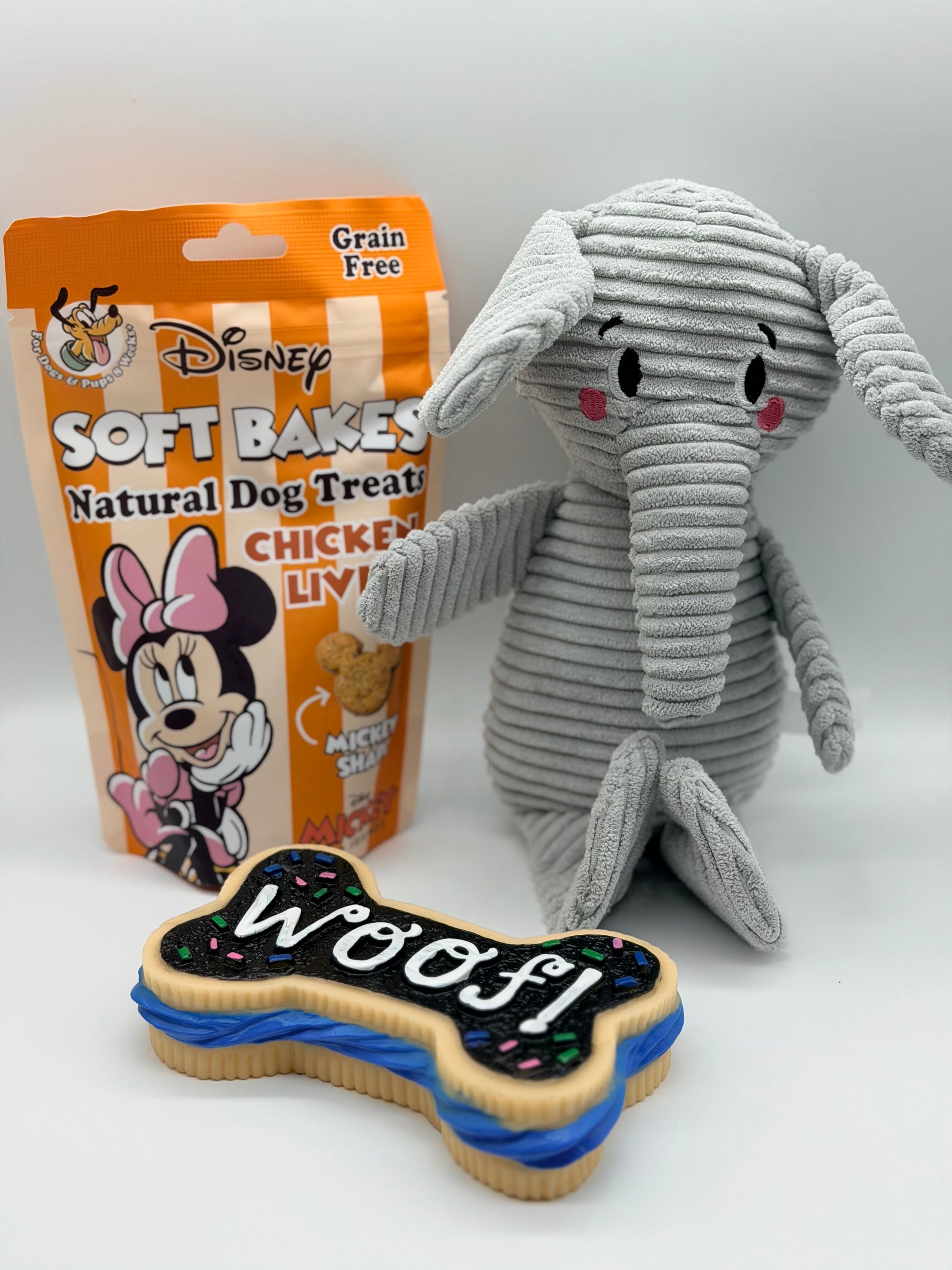 Personalised Plush Dog Toy l Elephant or Dog Set
