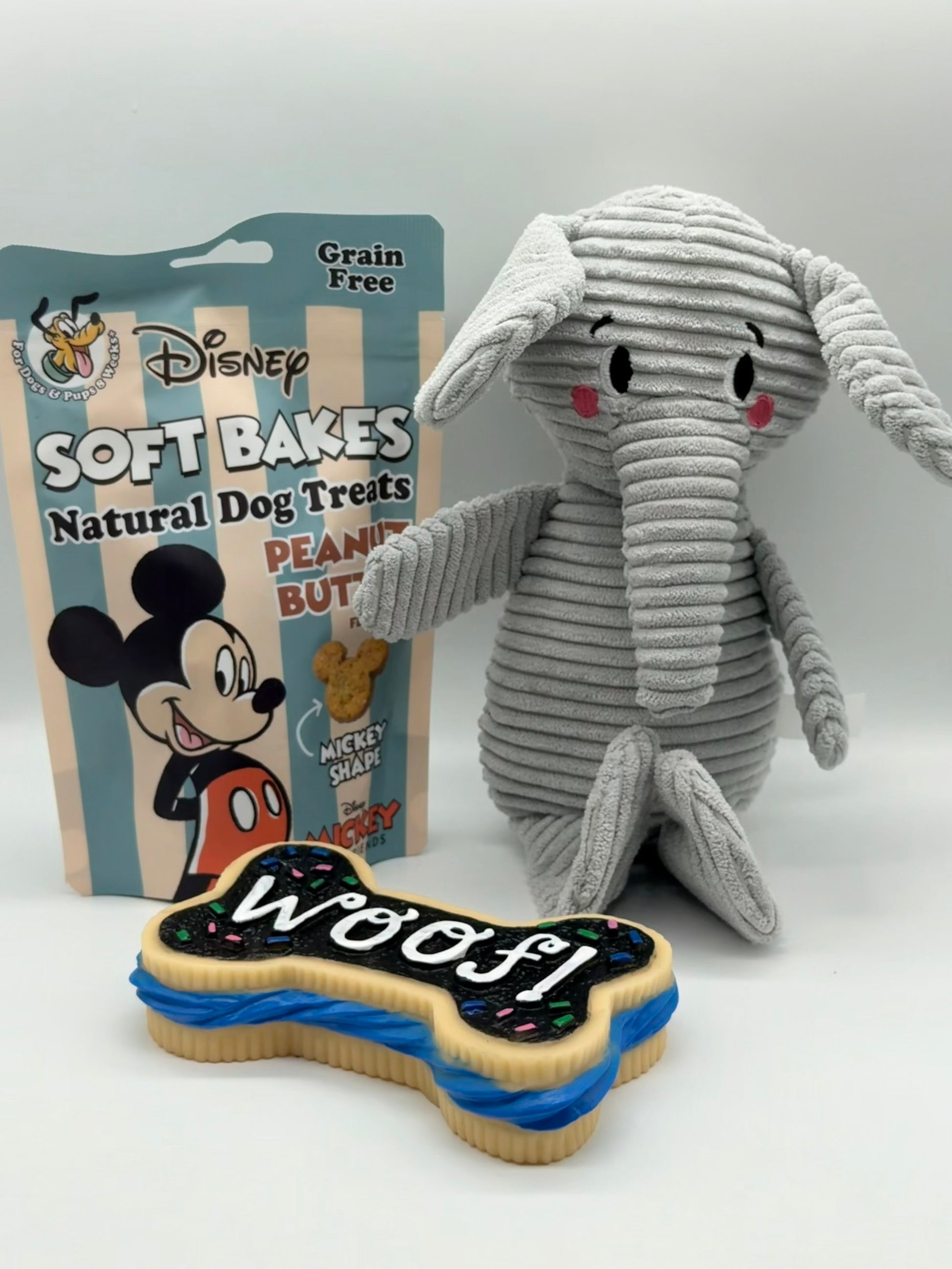 Personalised Plush Dog Toy l Elephant or Dog Set