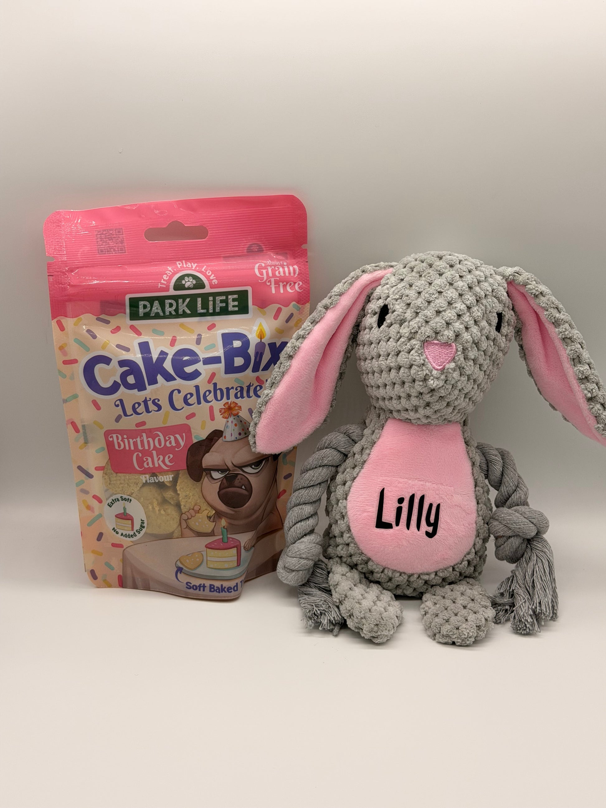 Personalised Teddy Birthday Pet Gift Set