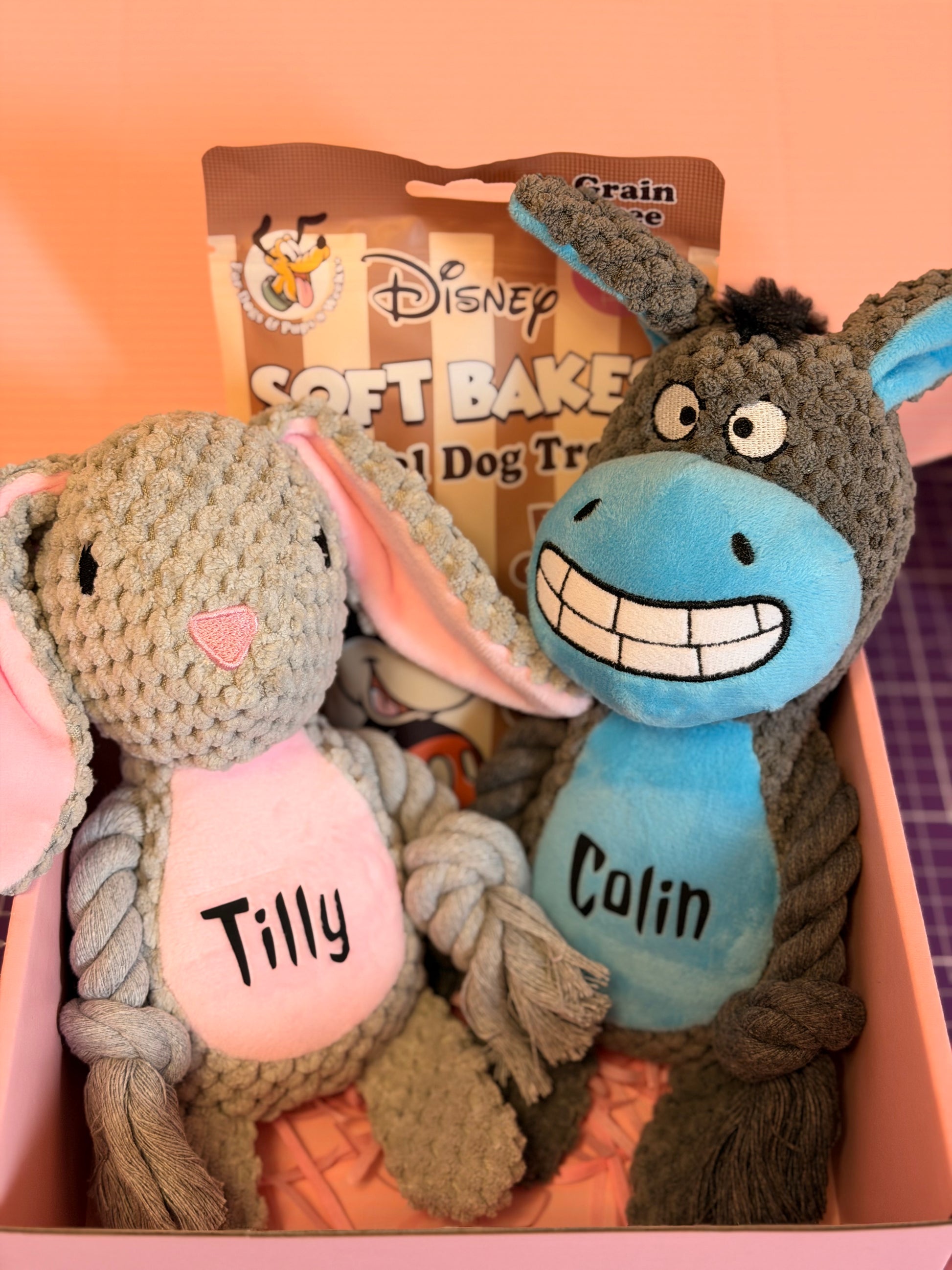 Personalised Plush Dog Toy