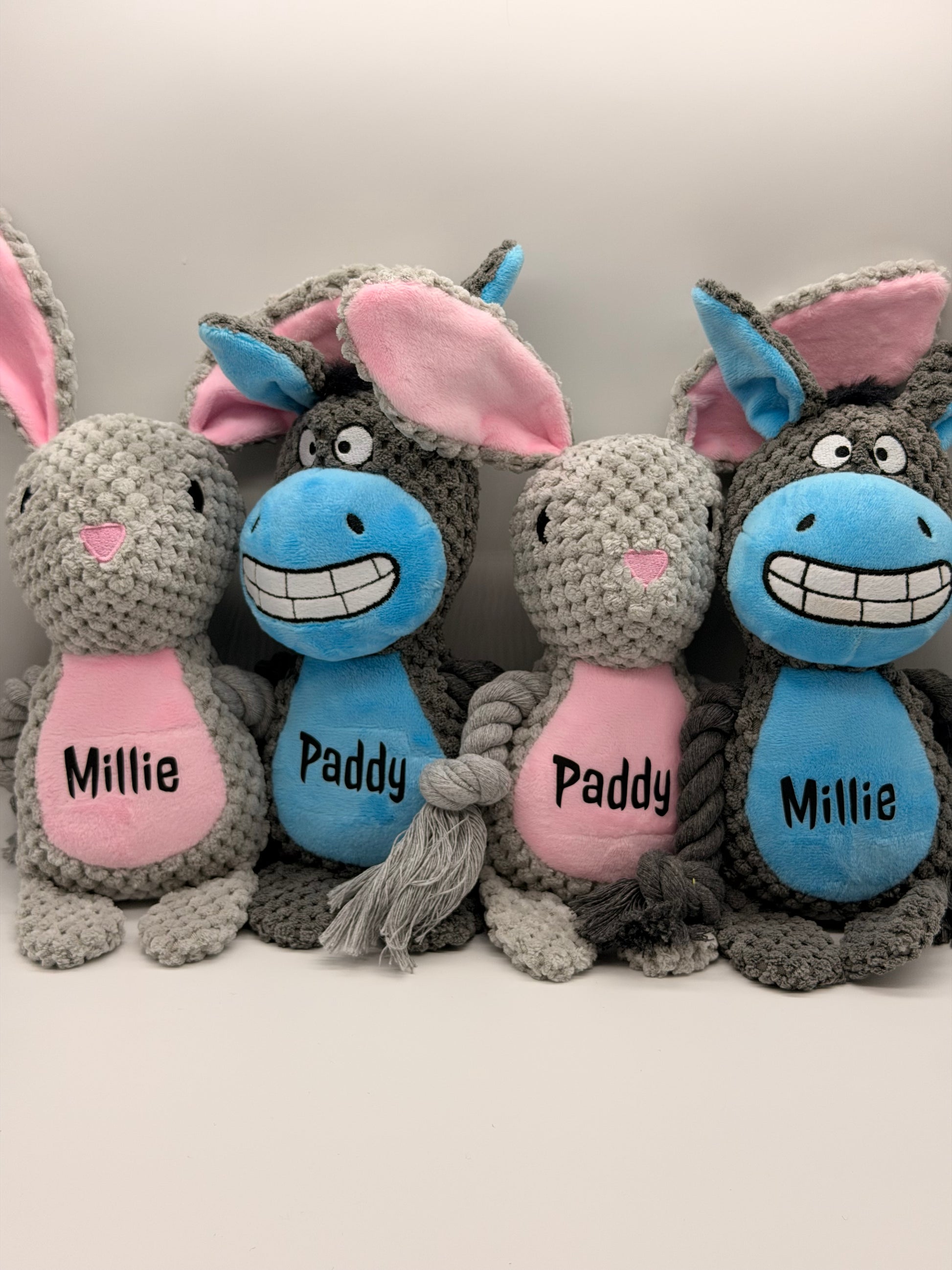 Personalised Plush Dog Toy