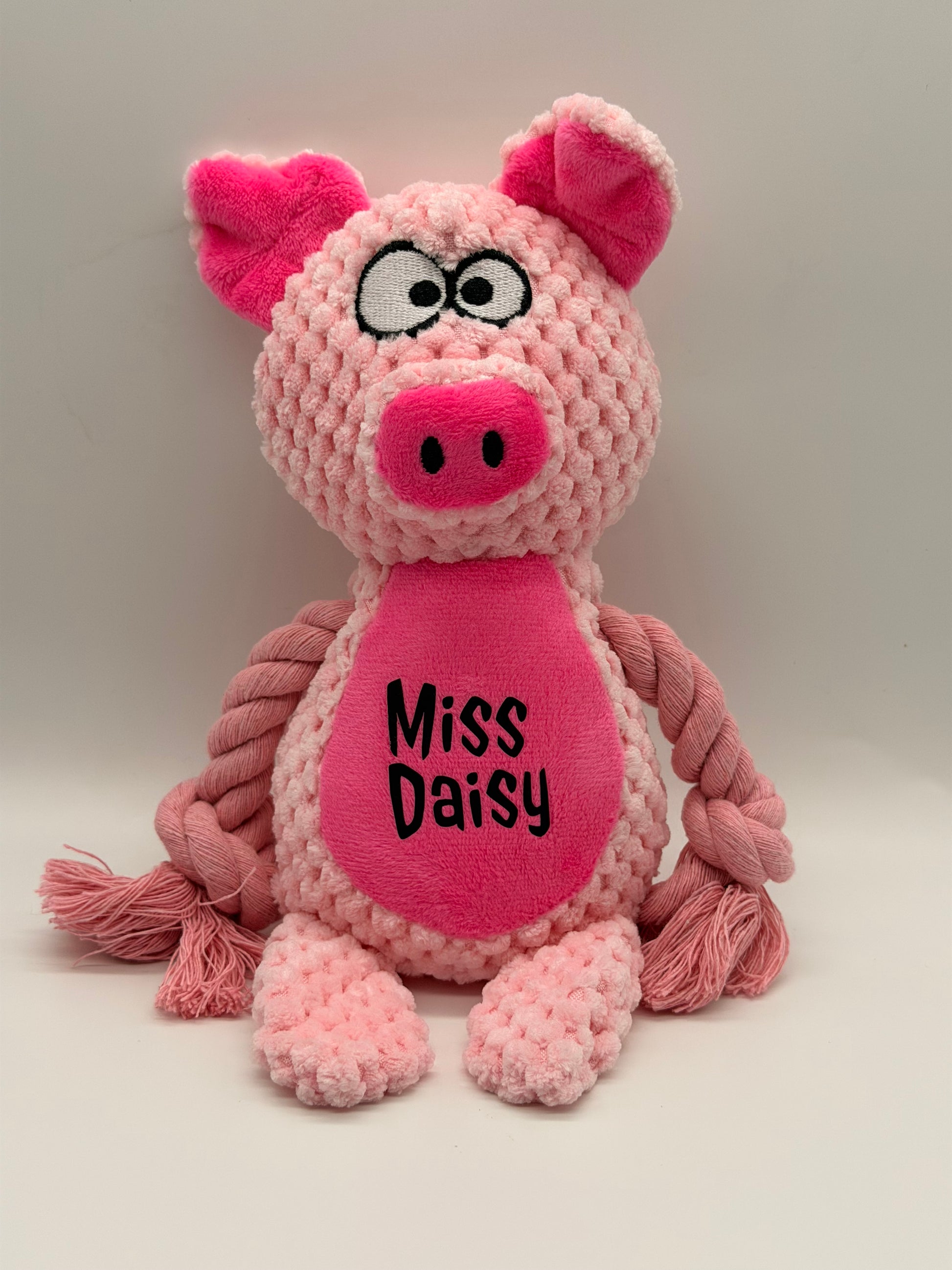Personalised Plush Dog Toy