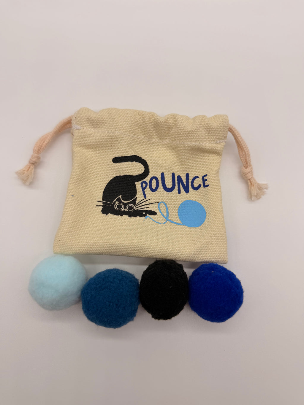 Personalised Pounce Balls Cat Toy Set
