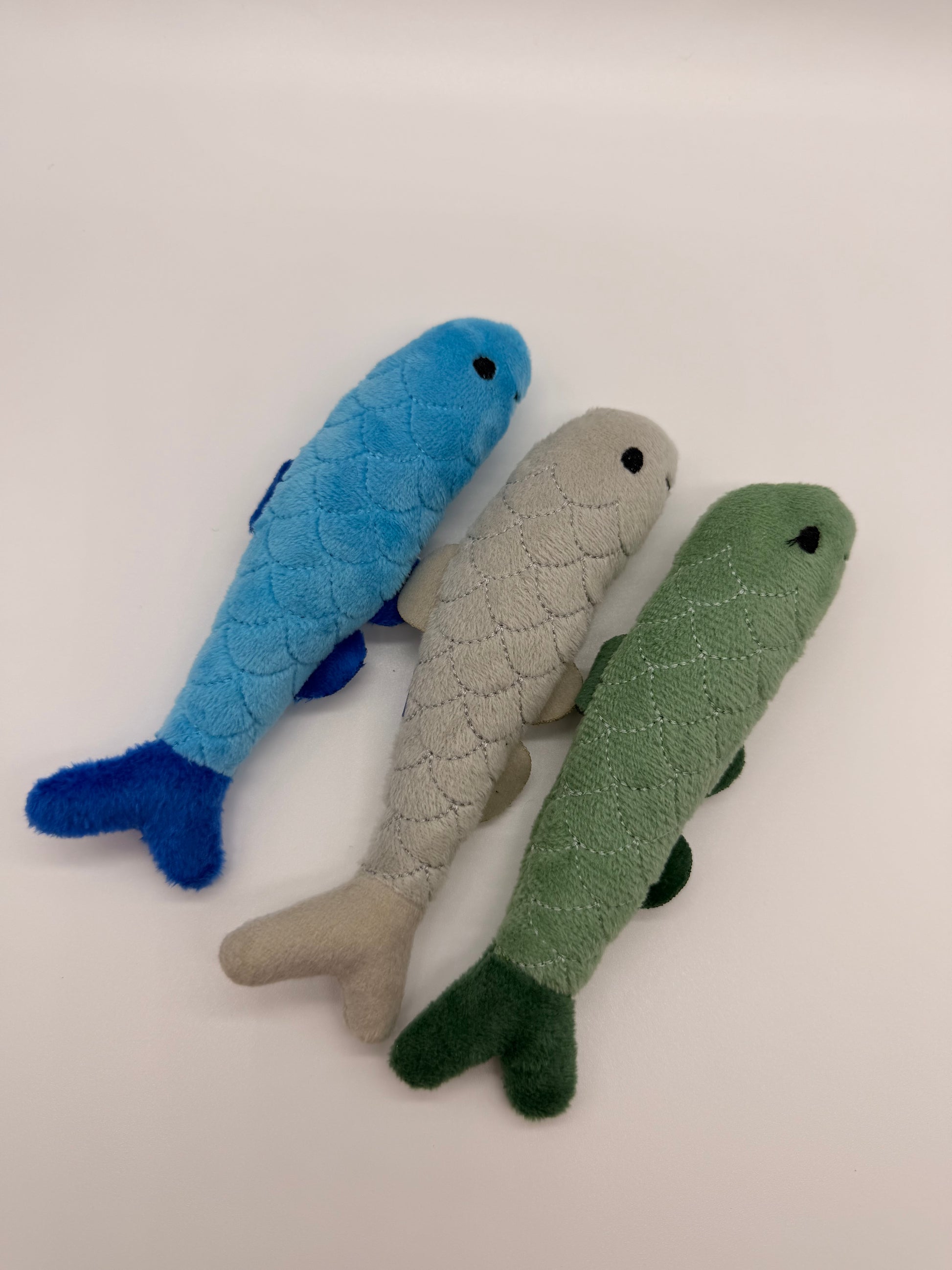 Personalised Catnip Fish Cat Toys – Pack of 3