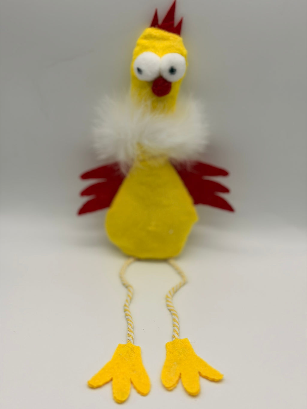 Personalised Catnip Plush Chick Cat Toy