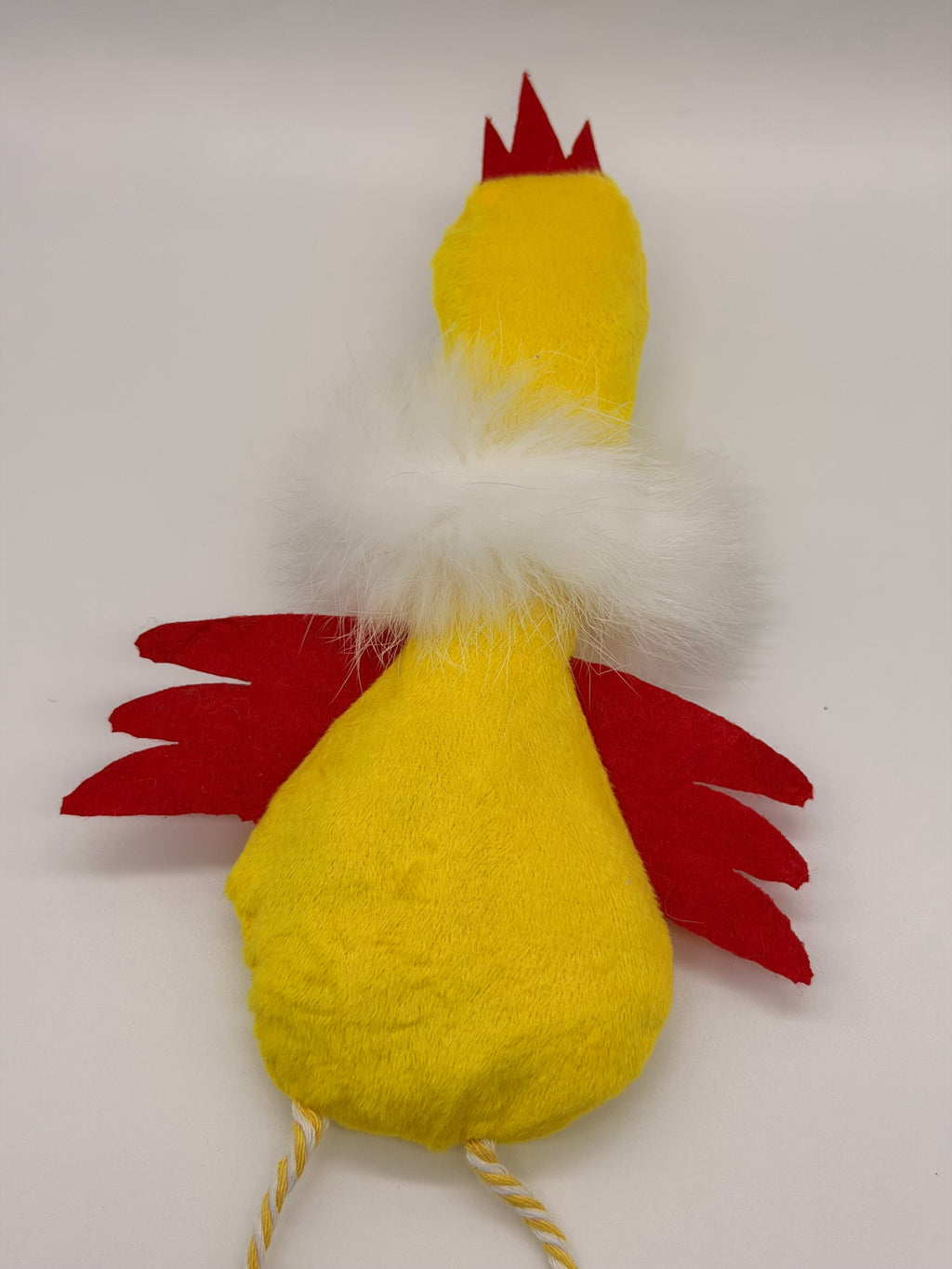Personalised Catnip Plush Chick Cat Toy