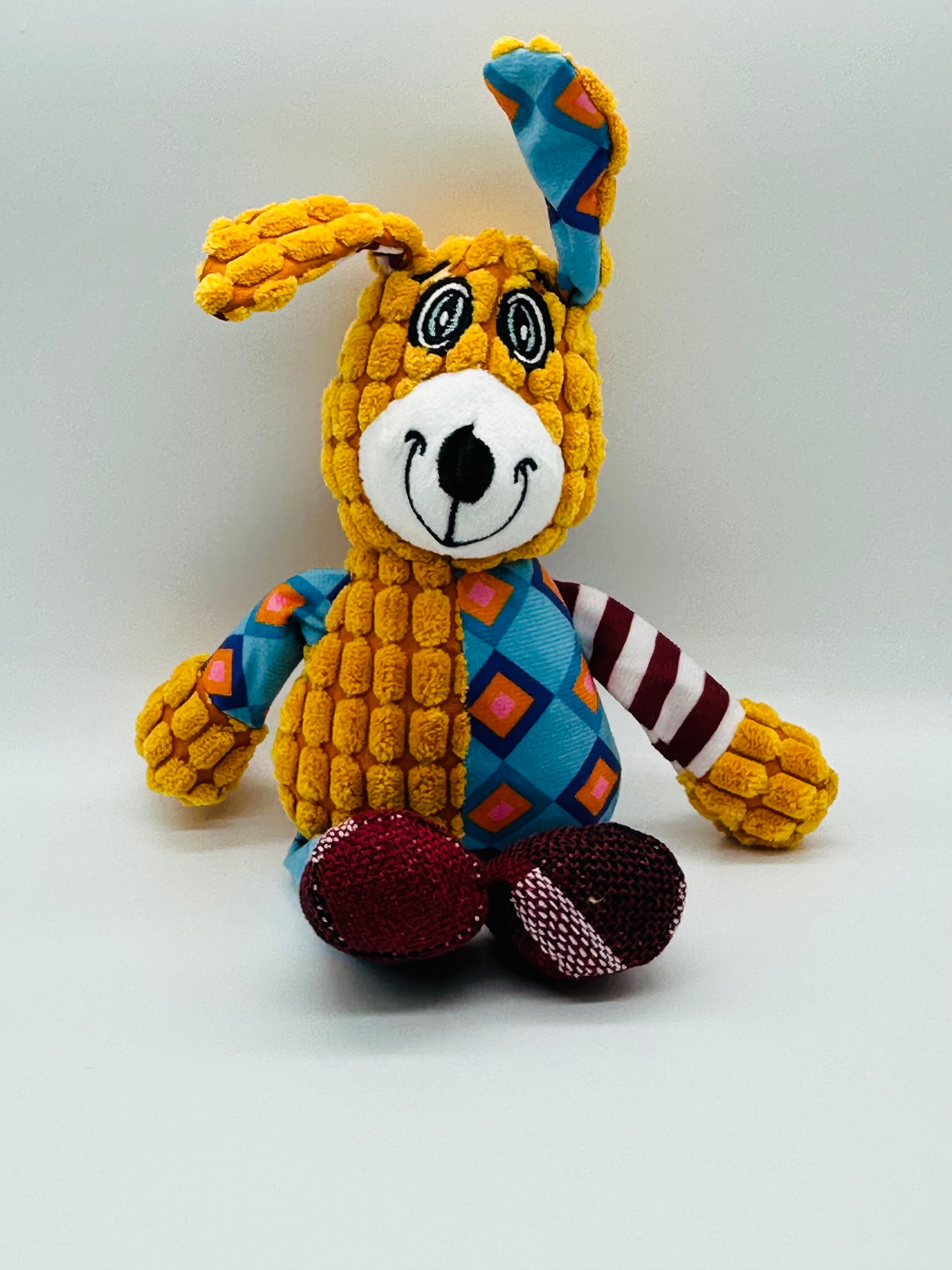 Dog Birthday Gift Set – Toy, Cupcake Plush & Bandana