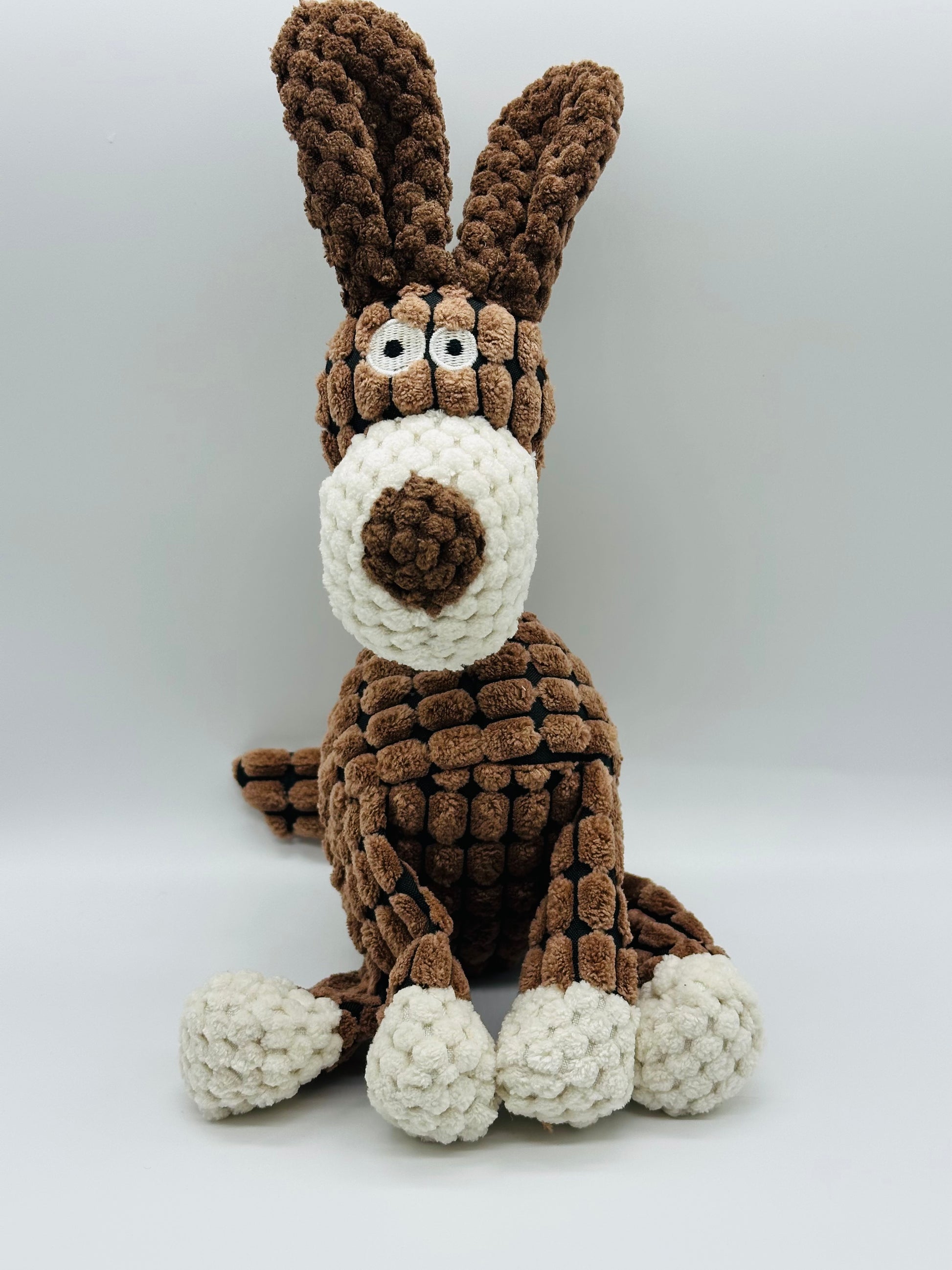 Soft and cuddly dog toy