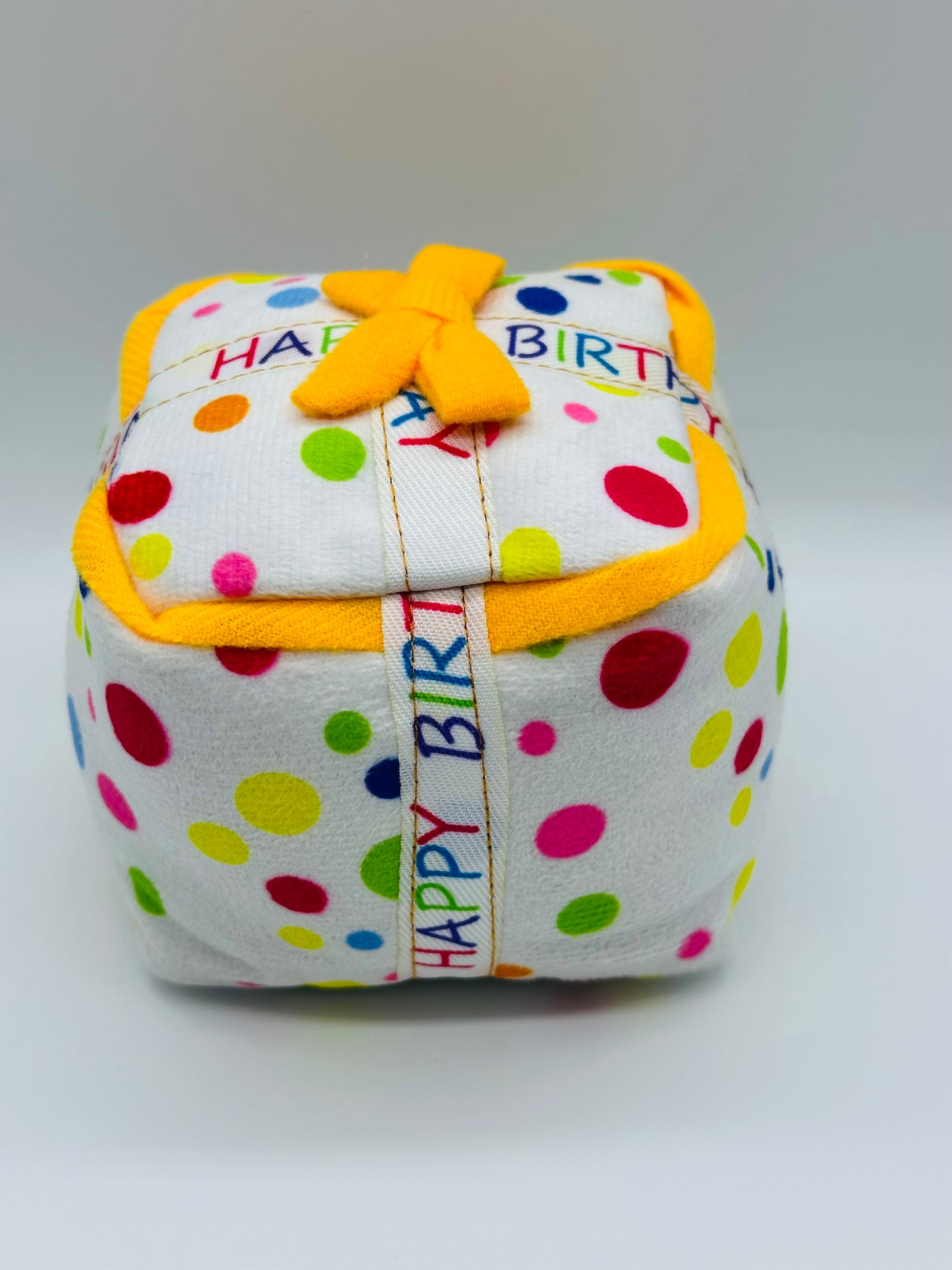 Birthday Soft Toys for Dogs – Cupcake, Present or Bone