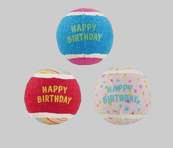 Dog Happy Birthday Ball
