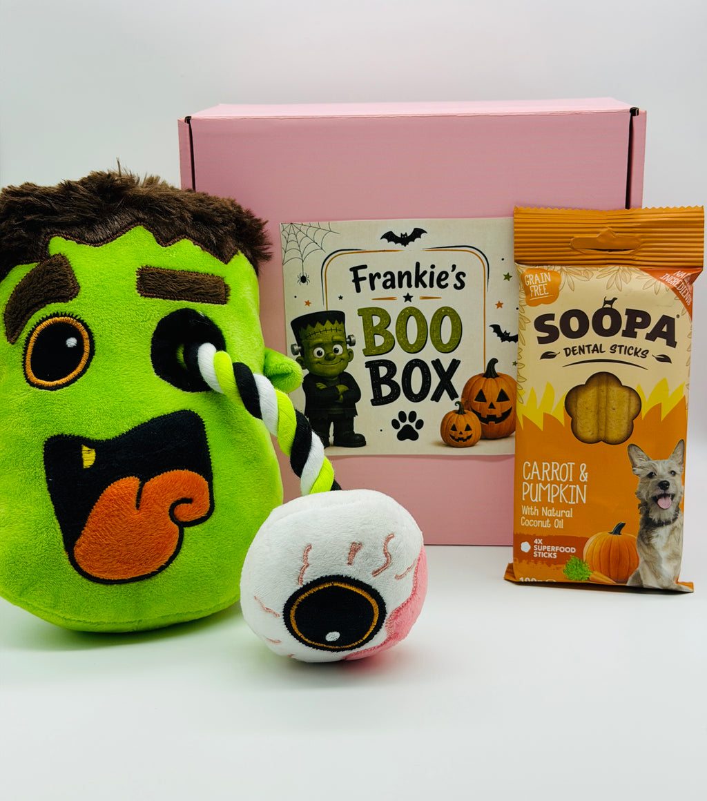Personalised Dog Halloween Boo Box