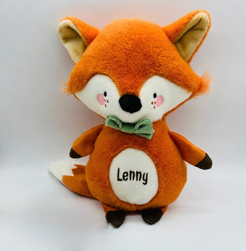 Personalised Autumn Fox Teddy